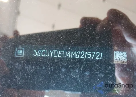 2021 Chevrolet Silverado 1500 4Wd Short Bed Lt from USA, damaged, VIN 3GCUYDED4MG215721